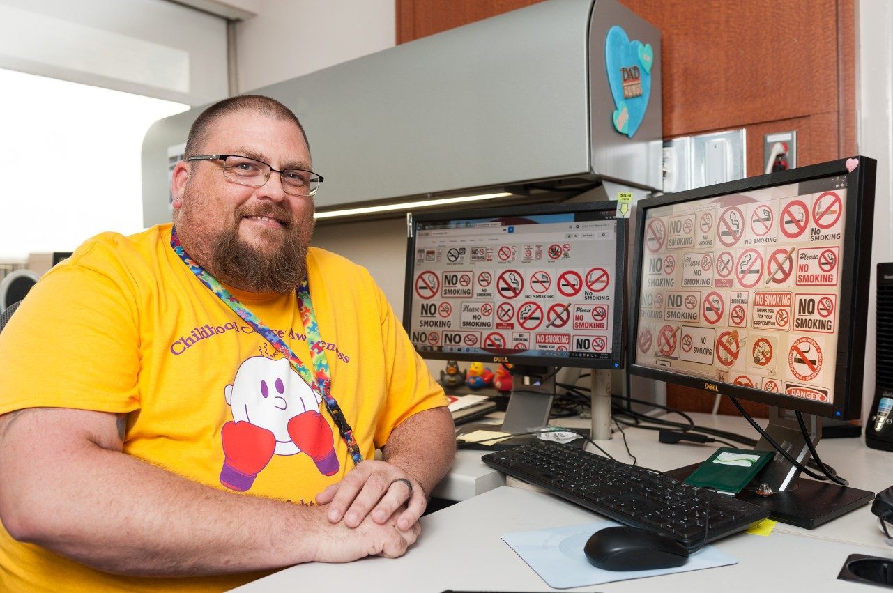 MD Anderson employee Doug Jones shares how he quit smoking.
