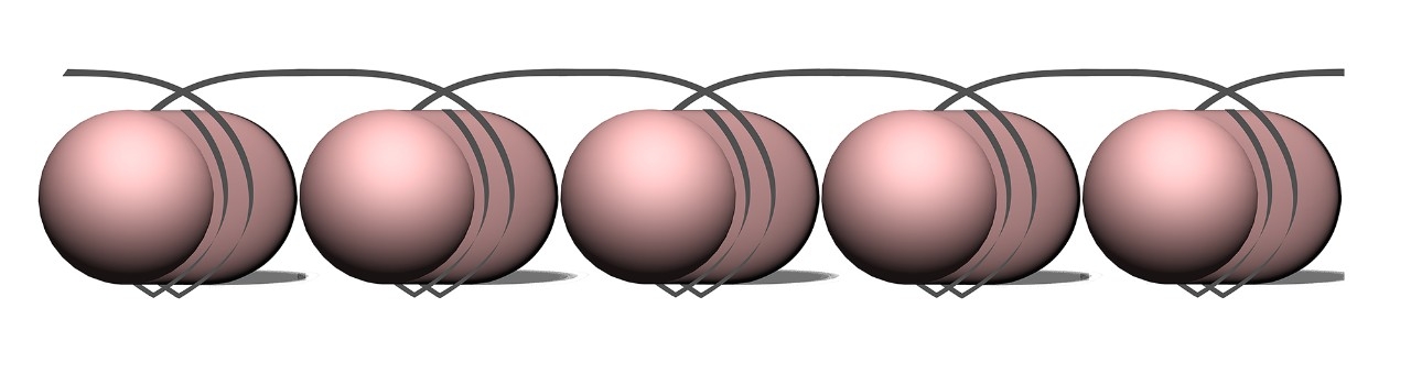 Nucleosomes - beads on a string
